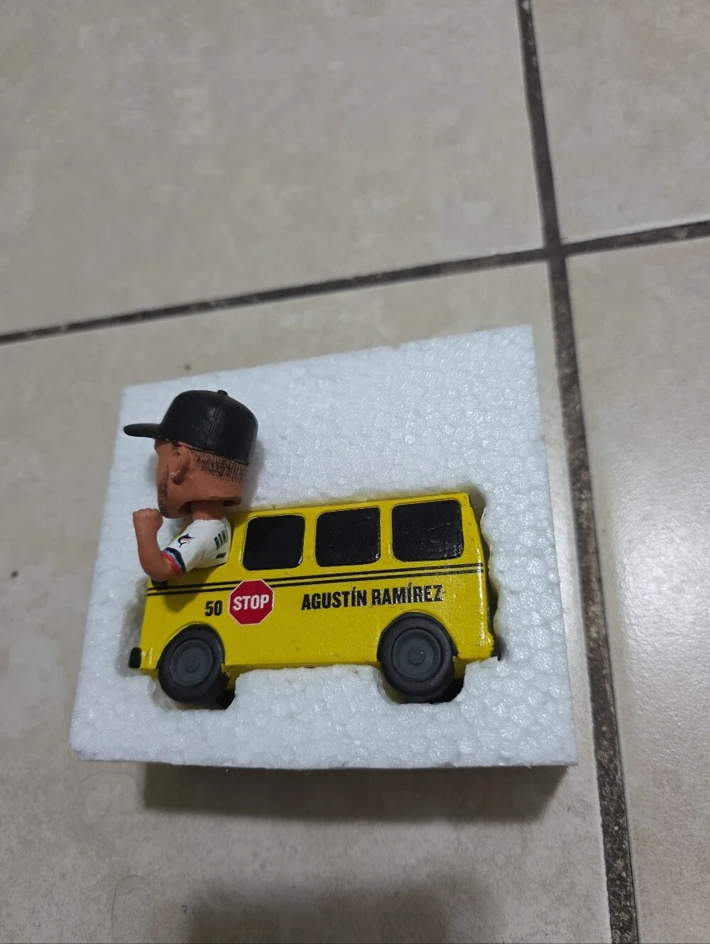 Baseball Bobblehead Box - Agustin Ramirez 'Gus Bus'